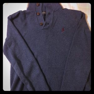 RALPH LAUREN Sweater Men’s Large Dark Blue